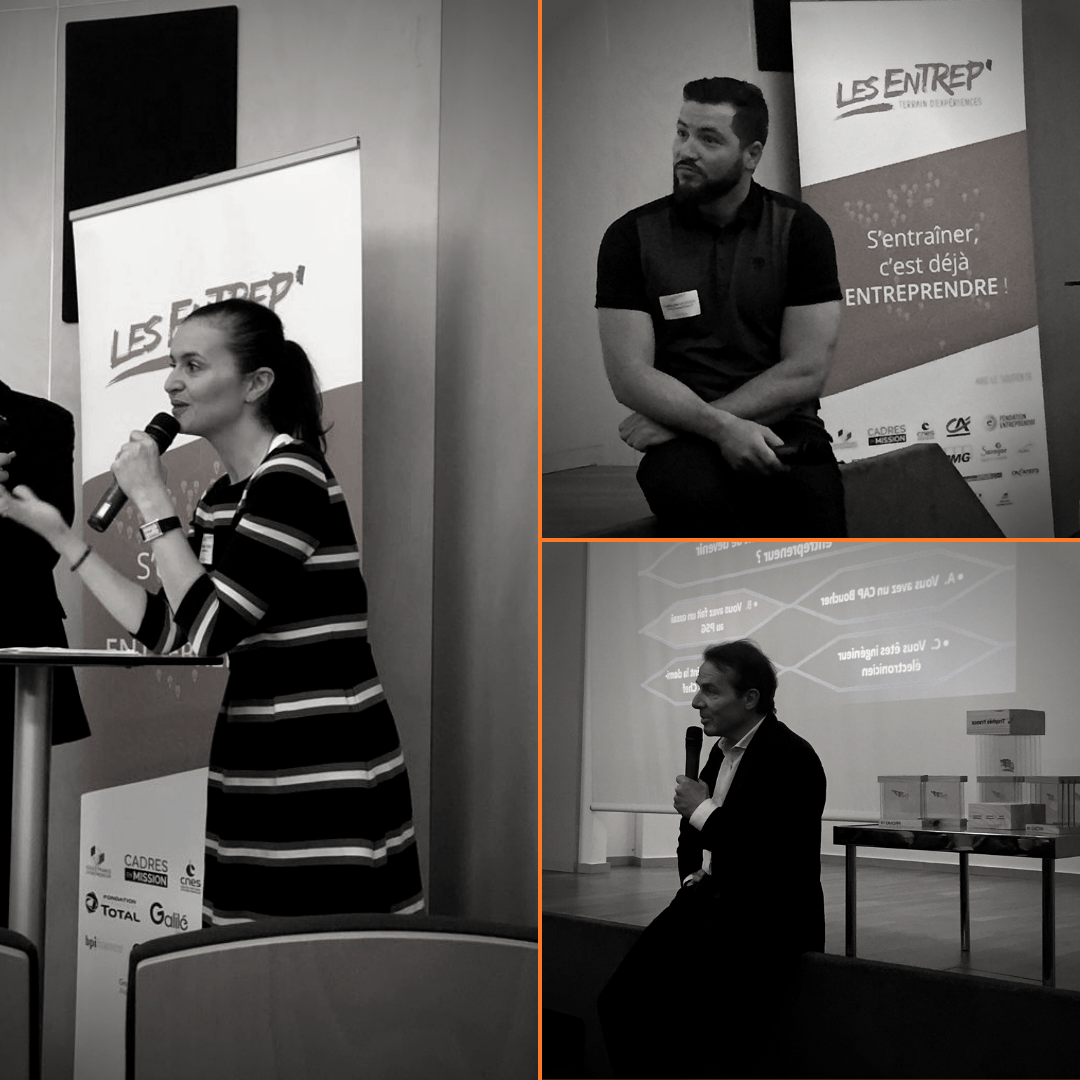 Les témoignages de Neïla Tabli, Olivier De La Chevasnerie et Guillaume Le Floch lors de la plénière interactive à l'occasion de la #JCLE2019.