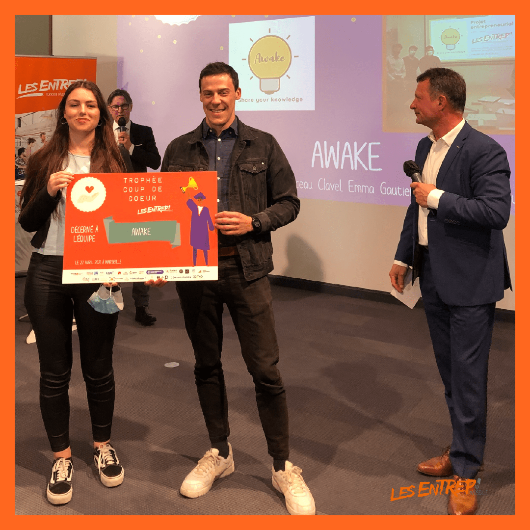 Trophée coup de coeur entrep'