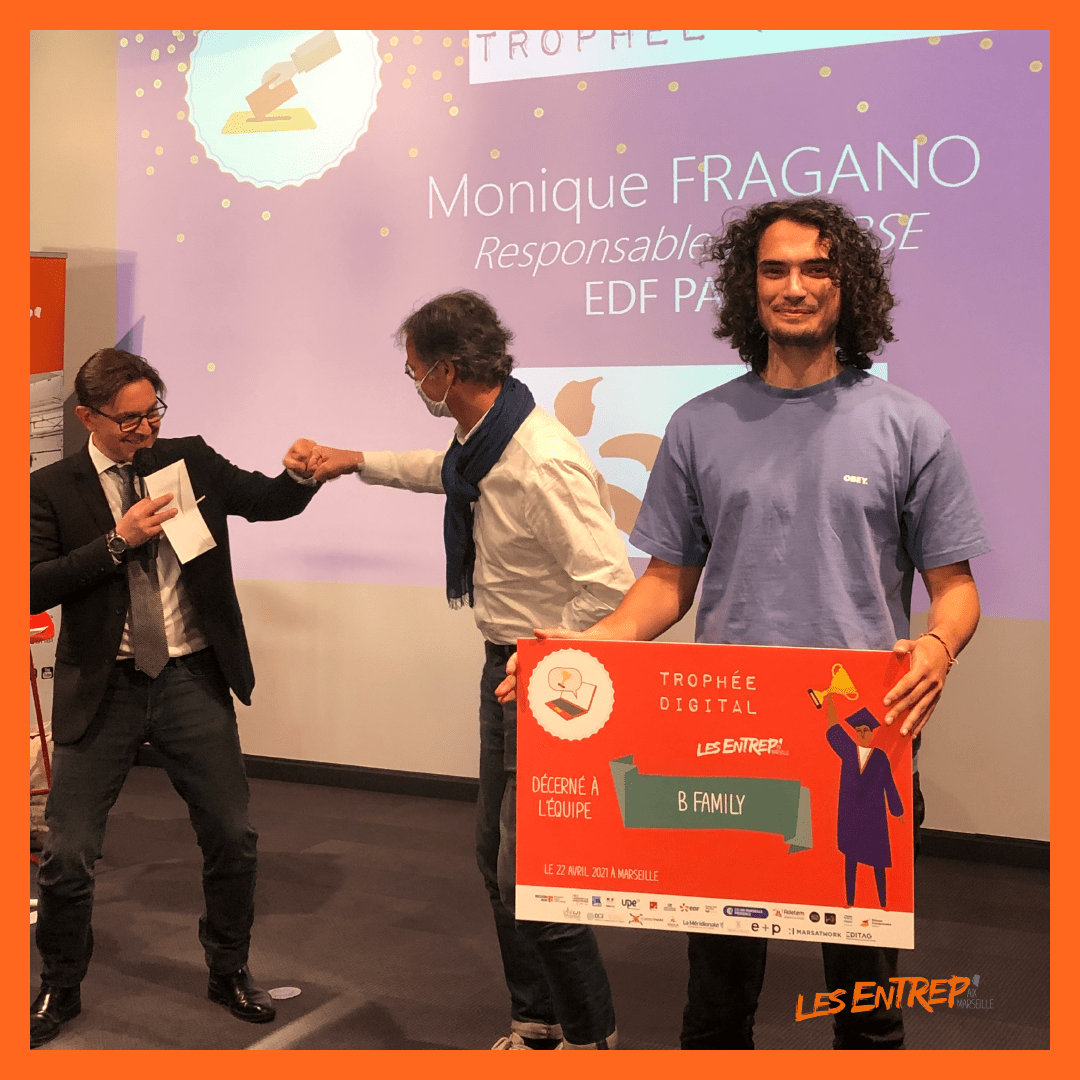 trophée digital entrep' Aix-Marseille